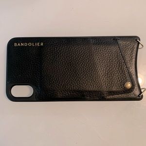 Pre-loved Bandolier iphone XS max case only